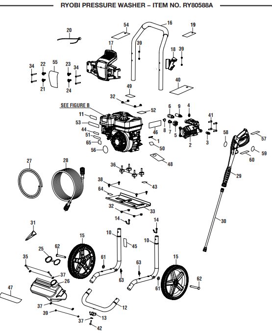 Ryobi Ry80940b Pressure Washer Parts Diagram Reviewmotors.co